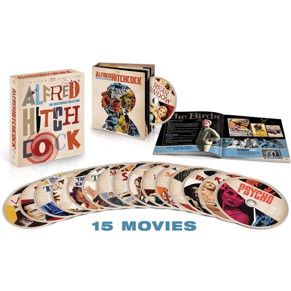 Alfred Hitchcock: The Masterpiece Collection (Limited Edition) [Blu-ray] - New!